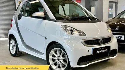 Used Smart ForTwo Coupé Passion 84 HP (61 kW) 2013 White Coupe