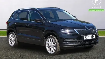 Używany Skoda Karoq SE L 150 KM (110 kW) 2021 Czarny SUV