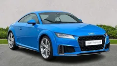 Blue Used 2019 Audi TT S-Line Coupe | £23,602 (Fair price)