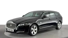 Black Used 2018 Jaguar XF Portfolio Sedan | £14,920 (Fair price)