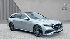 Metallic paintwork hightech silver Used 2023 Mercedes E300 AMG Line Premium Plus Estate | £59,359 (Super price)