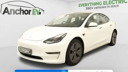 Used Tesla Model 3 Long Range AWD 366 kW (498 HP) 2022 White Sedan
