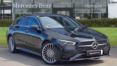 Black Used 2024 Mercedes CLA220 Shooting Brake AMG Line Premium Estate | £31,500