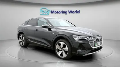 Used Audi e-tron Sportback S-Line 300 kW (408 HP) 2022 Black SUV