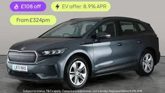 Grey Used 2021 Skoda Enyaq iV ecoSuite SUV | £18,687 (Fair price)