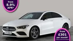 White Used 2022 Mercedes CLA180 AMG line Sedan | £22,586 (Good price)