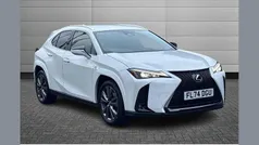 F sport white Used 2024 Lexus UX 300h Sport Line SUV | £35,891 (Fair price)