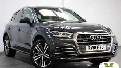 Used Audi Q5 S-Line 252 HP (185 kW) 2018 Grey SUV
