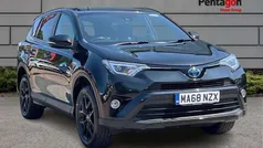 Black Used 2018 Toyota RAV4 Hybrid SUV | £18,395 (Fair price)