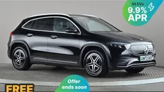 Black Used 2022 Mercedes EQA250+ AMG line SUV | £21,997 (Fair price)