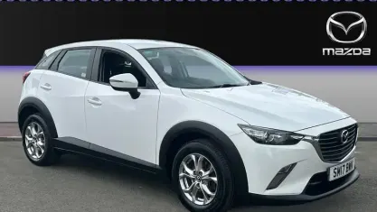 Used Mazda CX-3 120 HP (88 kW) 2017 White SUV
