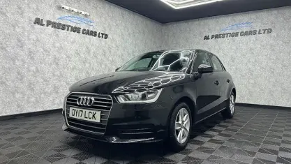 Used Audi A1 Sportback Design 95 HP (69 kW) 2017 Black Hatchback
