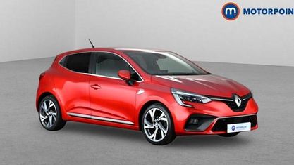 Usado Renault Clio V RS Line 101 CV (74 kW) 2020 Rojo Utilitario