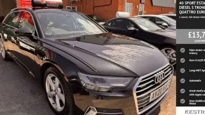 Begagnad Audi A6 Sport 204 HK (150 kW) 2020 Grå Kombi