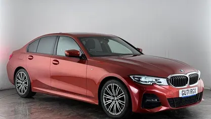 Orange Used 2021 BMW 320 M Sport Sedan | £22,350 (Fair price)