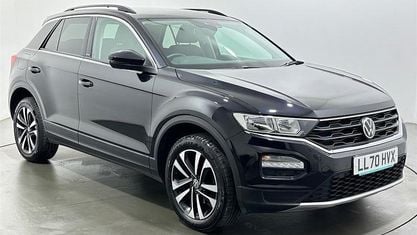 Używany VW T-Roc United 150 KM (110 kW) 2020 Czarny SUV