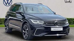 Black Used 2023 VW Tiguan R-line SUV | £31,134 (Fair price)
