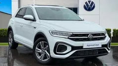 White New 2025 VW T-Roc R-line SUV | £30,222 (Fair price)