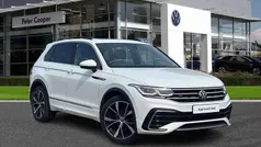 White Used 2022 VW Tiguan R-line SUV | £28,991 (Fair price)