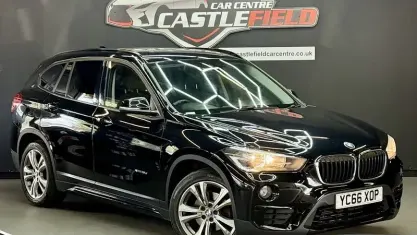Used BMW X1 Sport Line 150 HP (110 kW) 2016 Black SUV