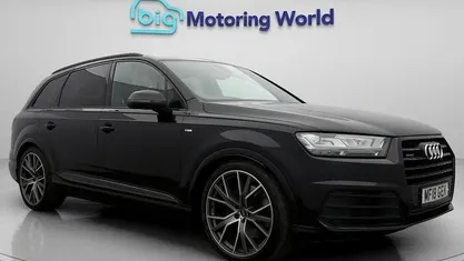 Black Used 2018 Audi Q7 Black Edition SUV | £31,500 (Fair price)