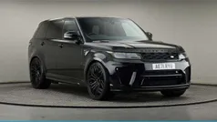 Black Used 2021 Land Rover Range Rover Sport SVR SUV | £49,900 (Super price)