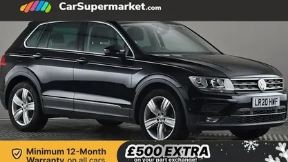 Black Used 2020 VW Tiguan Match SUV | £16,997 (Fair price)