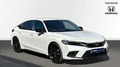 Premium paint platinum white Used 2025 Honda Civic Sport Hatchback | £30,451 (Super price)