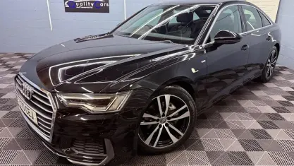Used Audi A6 S-Line 204 HP (150 kW) 2019 Black Sedan
