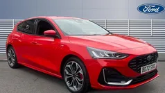 Red Used 2022 Ford Focus ST-Line Hatchback | £18,061 (Fair price)