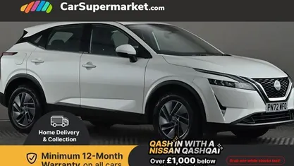 White Used 2022 Nissan Qashqai Acenta Premium SUV | £13,897 (Good price)
