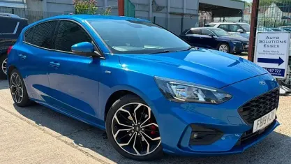 Used Ford Focus ST-Line X 125 HP (91 kW) 2019 Blue Hatchback