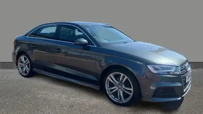 Used Audi A3 S-Line 150 HP (110 kW) 2019 Grey Sedan