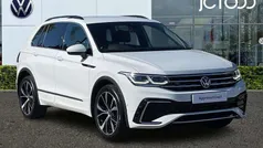 White Used 2023 VW Tiguan R-line SUV | £28,478 (Fair price)