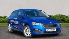 Blue Used 2022 Skoda Scala SE L Hatchback | £15,495 (Fair price)