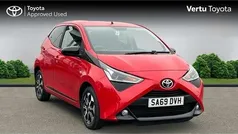 Red pop Used 2019 Toyota Aygo Trend Hatchback | £8,659 (Fair price)