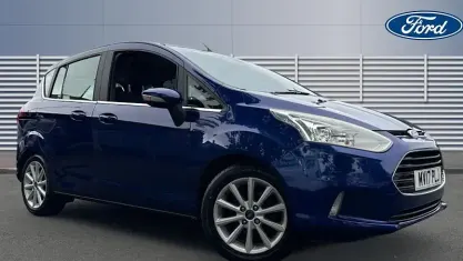 Used Ford B-MAX Titanium 105 HP (77 kW) 2017 Blue MPV