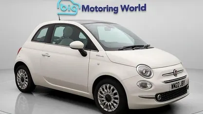 White Used 2022 Fiat 500 Dolcevita Hatchback | £9,282 (Fair price)