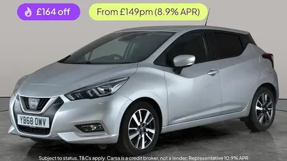 Used 2018 Nissan Micra Acenta Hatchback | £7,397 (Fair price)