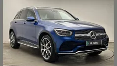 Blue Used 2022 Mercedes GLC300 AMG Line Premium SUV | £36,000 (Fair price)