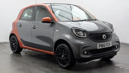 Used Smart ForFour Edition #1 90 HP (66 kW) 2015 Grey Hatchback