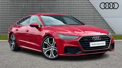 Red Used 2018 Audi A7 S-Line Hatchback | £23,495 (Fair price)