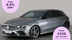 Grey Used 2022 Mercedes A180 AMG line Hatchback | £21,539 (Fair price)