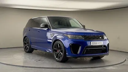 Used Land Rover Range Rover Sport SVR 575 HP (422 kW) 2018 SUV
