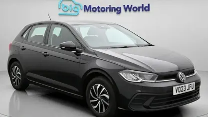 Used VW Polo Life 95 HP (69 kW) 2023 Black Hatchback