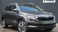 Graphite grey metallic Used 2024 Skoda Karoq SE L SUV | £19,995 (Fair price)