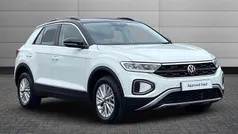 White Used 2022 VW T-Roc Life SUV | £18,450 (Fair price)