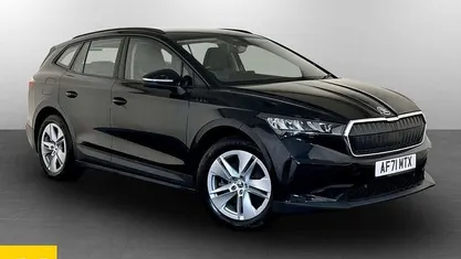 Used Skoda Enyaq iV ecoSuite 131 kW (179 HP) 2021 Black SUV