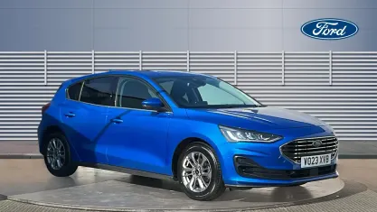 Used Ford Focus Style 125 HP (91 kW) 2022 Blue Hatchback