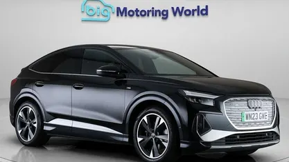 Used Audi Q4 Sportback e-tron S-Line 125 kW (170 HP) 2022 Black SUV